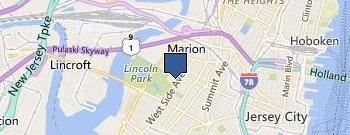 Hudson Building Service location map