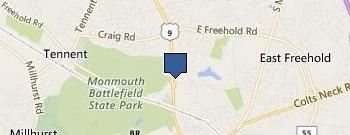 On the Run location map