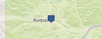 Ruidoso Water Maintenance location map
