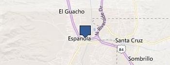 Espanola Valley Fiber Arts Center location map