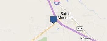 Battle Mountain Bugle location map