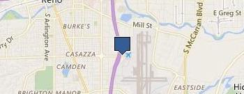 United Airlines Inc location map