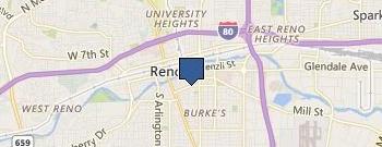 Reno Rodeo Foundation location map