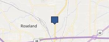 Dearman Moving & Storage location map