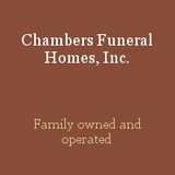Chambers Funeral Homes - Funeral Services & Cemeteries in Cleveland
