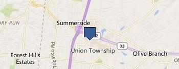 Craft Katy M OD location map