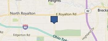 Penske Truck Rental location map