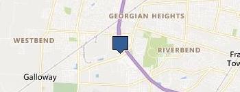Automall Hatfield's Automall location map
