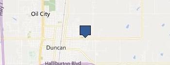 Duncan Public Sch Cafeteria location map