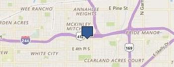 Taco Bell location map