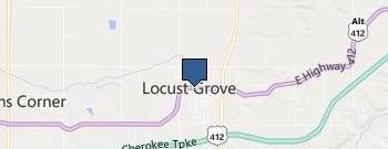 Grda location map