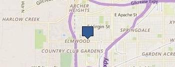 Fields Jesse location map