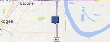 Motor Sports of Muskogee location map