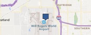 United Air Lines location map