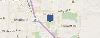 Siskiyou Cremation location map