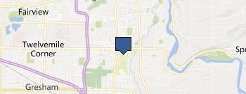 Mt Hood Community College location map