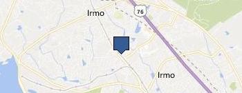 Extra Space Storage location map