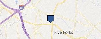 CertaPro Painters of Greenville East location map