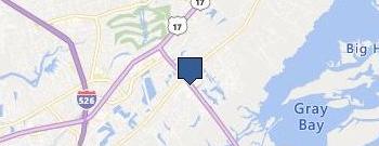 Homewood Suites-MT Pleasant location map