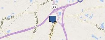 Between the Edges location map