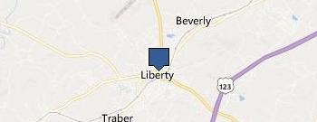 Anytime Locksmith SC location map