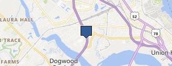 Shook Thomas A location map