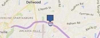 Endocarolina pa location map