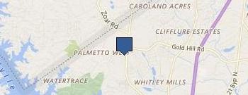 Palmetto Place Apartments location map