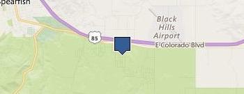 Black Hills Christian Academy location map