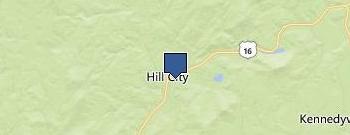 Black Hills Central Railroad location map