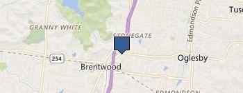 Dr. Donald C Hudson Brentwood Chiropractic and Sports Injuries Clinic location map