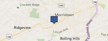 Worry Free Cleaning location map