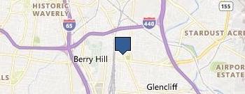 Nolensville Road Auto location map