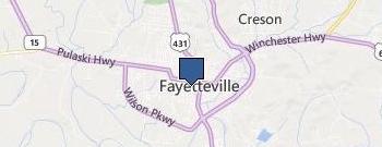 Lincoln County Dispatcher location map