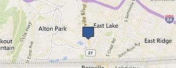 Church's Chicken location map
