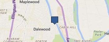 Nashville & Davidson County location map