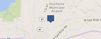 Duchesne County Sheriff location map
