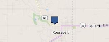 Duchesne School District Office location map
