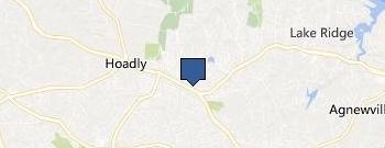 Bomgardner David J location map