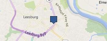Chesapeake Veterinary Cardiology Associates location map