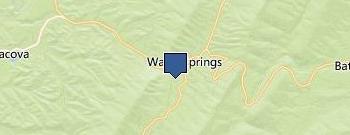 Bath County General Dist Court location map