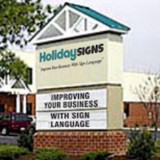 Holiday Signs - Manufacturer in Chester