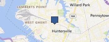 Cooper Hurley Injury Lawyers location map