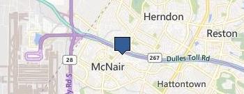 Booz Allen Hamilton Inc location map