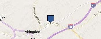 Abingdon Cinemall 12-Plex location map