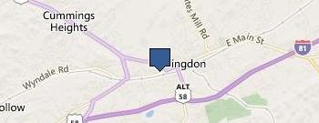 Abingdon Building Inspector location map