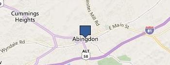 Abingdon Town Information Sys location map