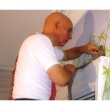 Samuel V. Palmer - Wallpapering in Richmond