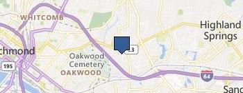 Allen E Roberts Masonic Libr location map