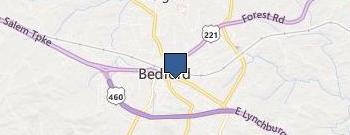 Bedford Bulletin location map